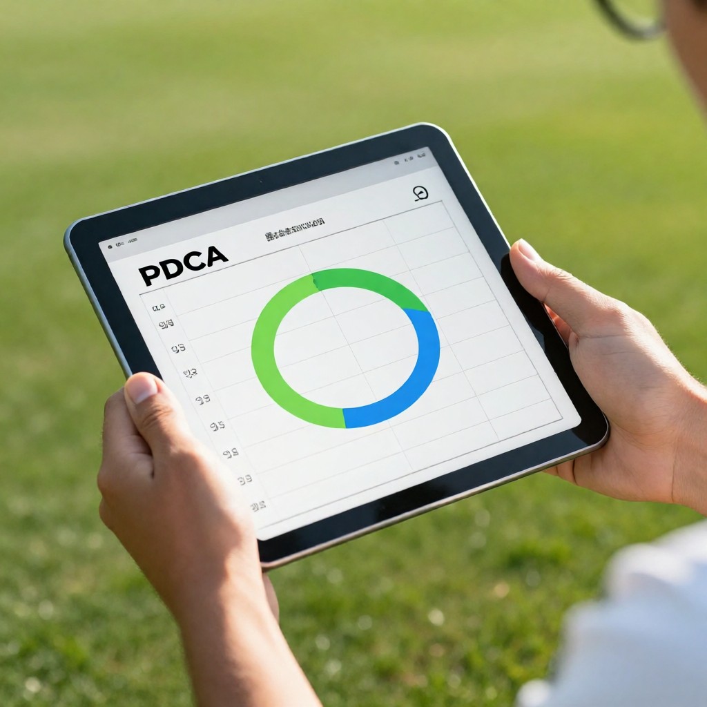 PDCAで上達!週次・月次レビューでゴルフの弱点を数値で特定する